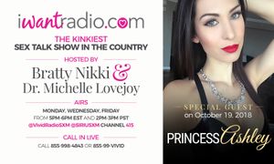 Dominatrix Princess Ashley To Appear on iWantRadio SiriusXM 415