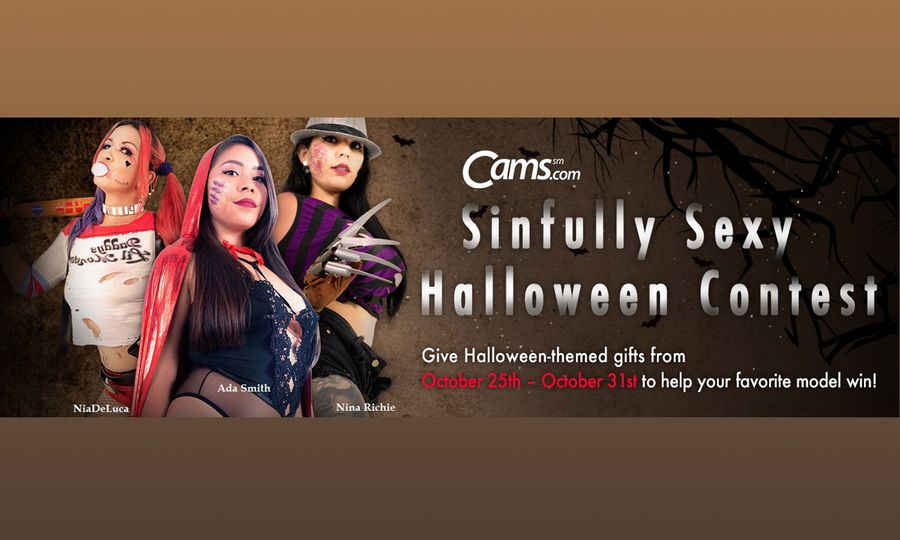 Cams.com Begins This Year's Sinfully Sexy Model Costume Contest