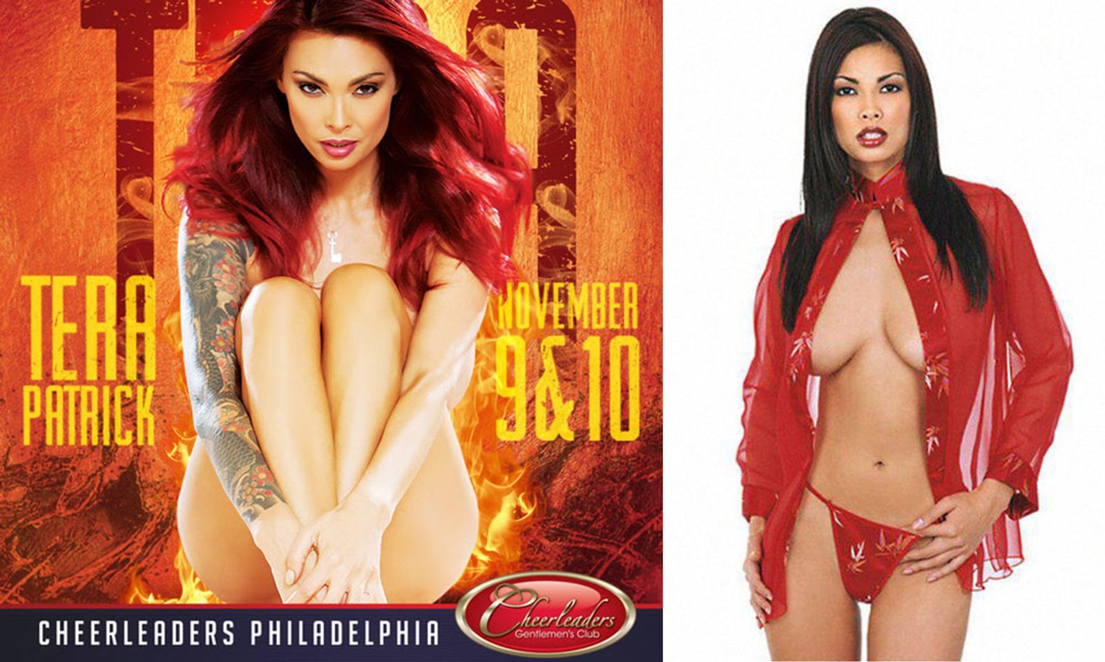 Tera Patrick To Take The Stage at Cheerleaders In Philly