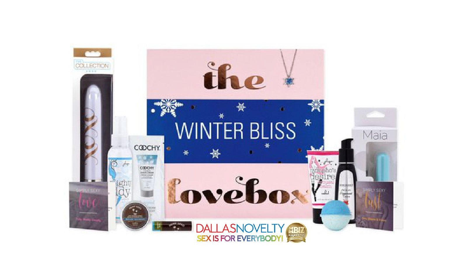 Dallas Novelty Carrying Holiday Products’ Winter Bliss LoveBox