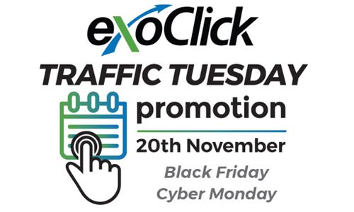 50% Cash Back for Push Notifications On ExoClick’s Traffic Tues.