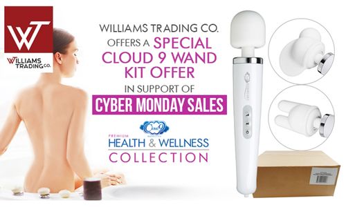 Williams Trading Has Cloud 9 Wand Kit Offer for Cyber Monday Sale