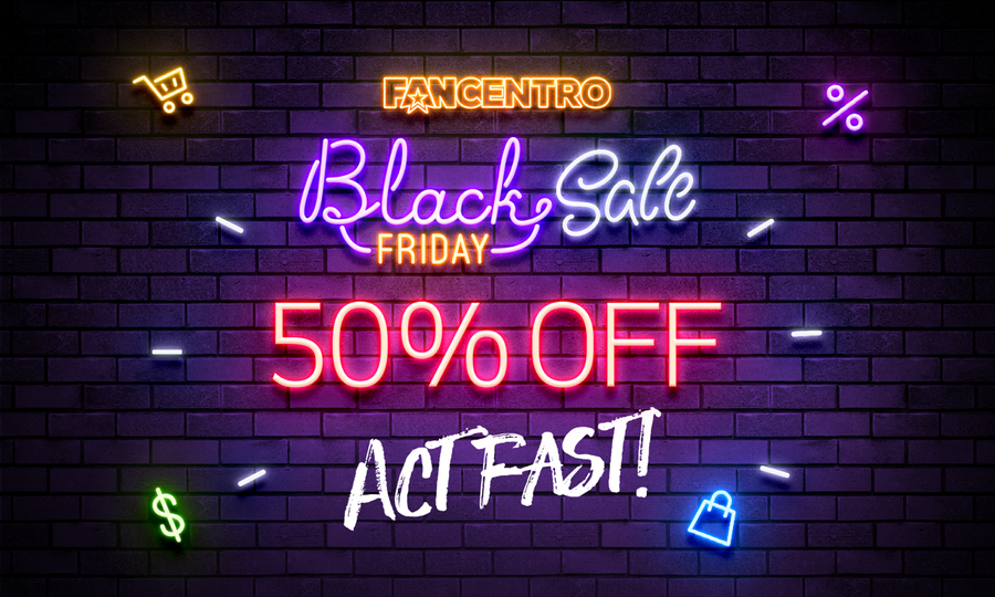 Black Friday Comes to FanCentro with 50 Percent Price Reductions