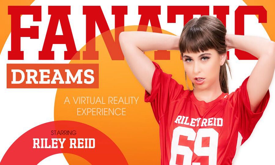 Riley Reid's 'Fanatic Dreams' in VR Kick Off Holiday Giveaway