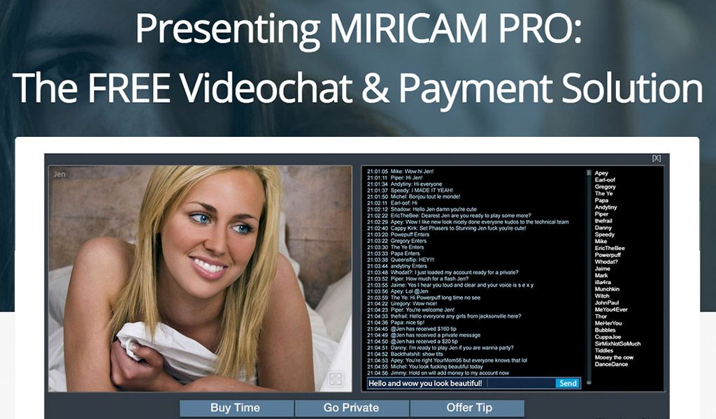 New Cam Platform Miricam Was Created For Models With Model Input - AVN