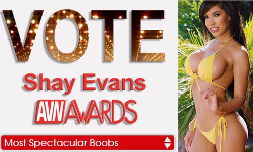 Busty Shay Evans Nommed for 2019 AVN Fan Awards