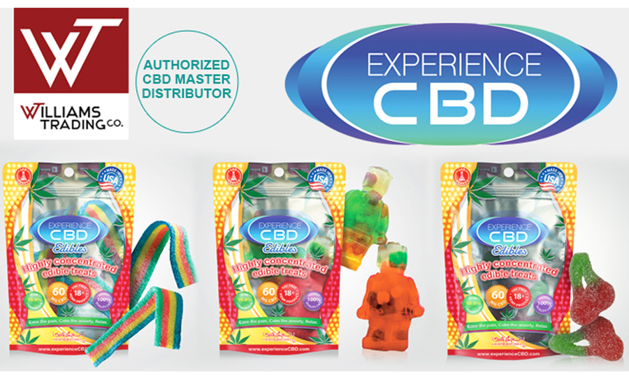 Williams Trading Expands CBD Assortment with Experience CBD Line