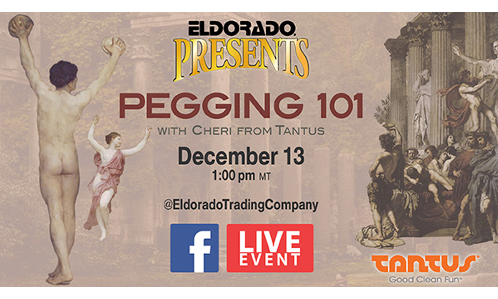 Eldorado Partners With Tantus to Present ‘Pegging 101’