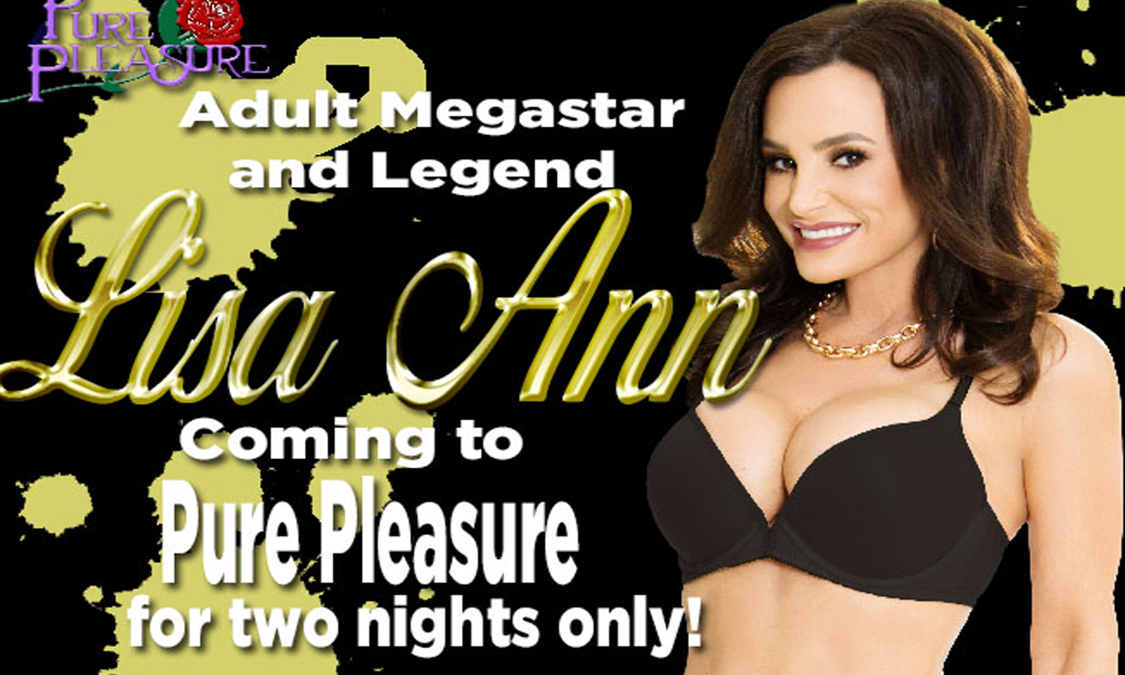 Lisa Ann to Appear at Pure Pleasure in Richmond This Weekend