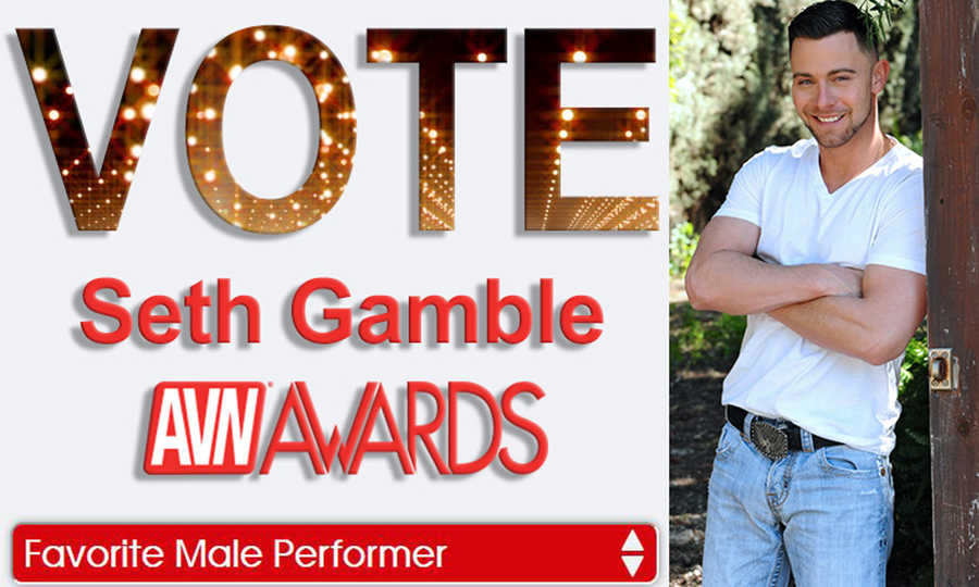 Seth Gamble Nommed for Favorite Male Performer at 2019 AVN Awards