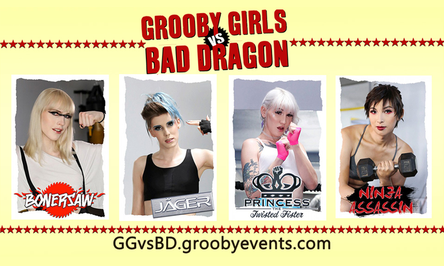 Wrestling's The Thing In 'Grooby Girls vs. Bad Dragon' Web Series