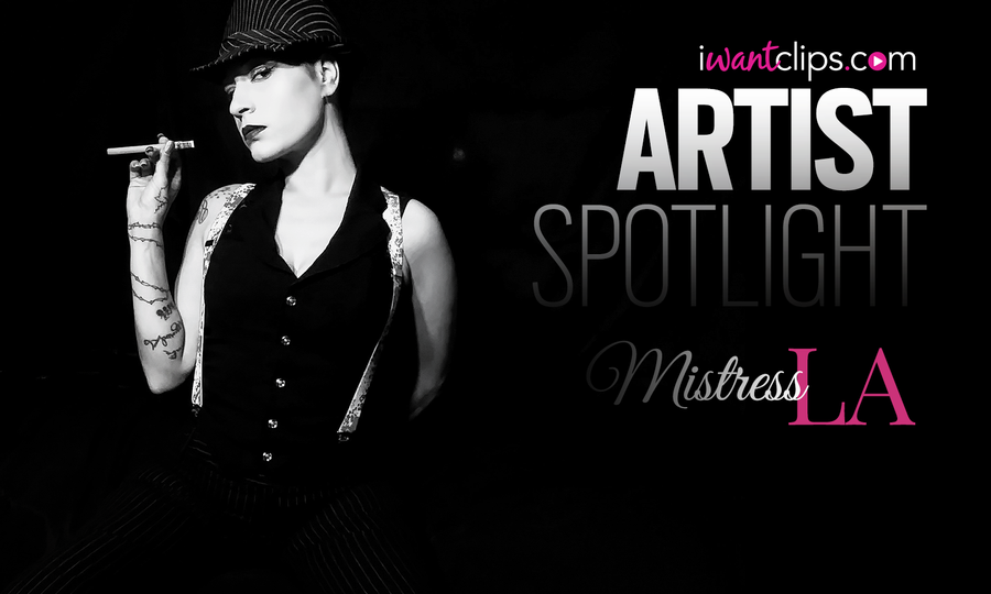 Mistress LA Commands the Artist Spotlight on iWantClips