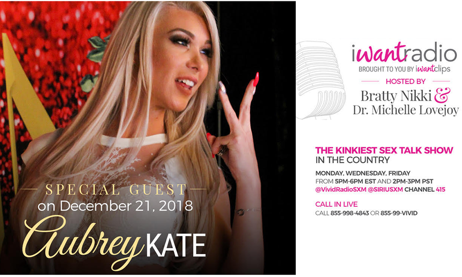Aubrey Kate To Take The iWantRadio Mic This Afternoon