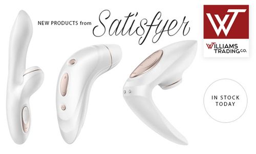 New Satisfyer Pro Products in Stock at Williams Trading