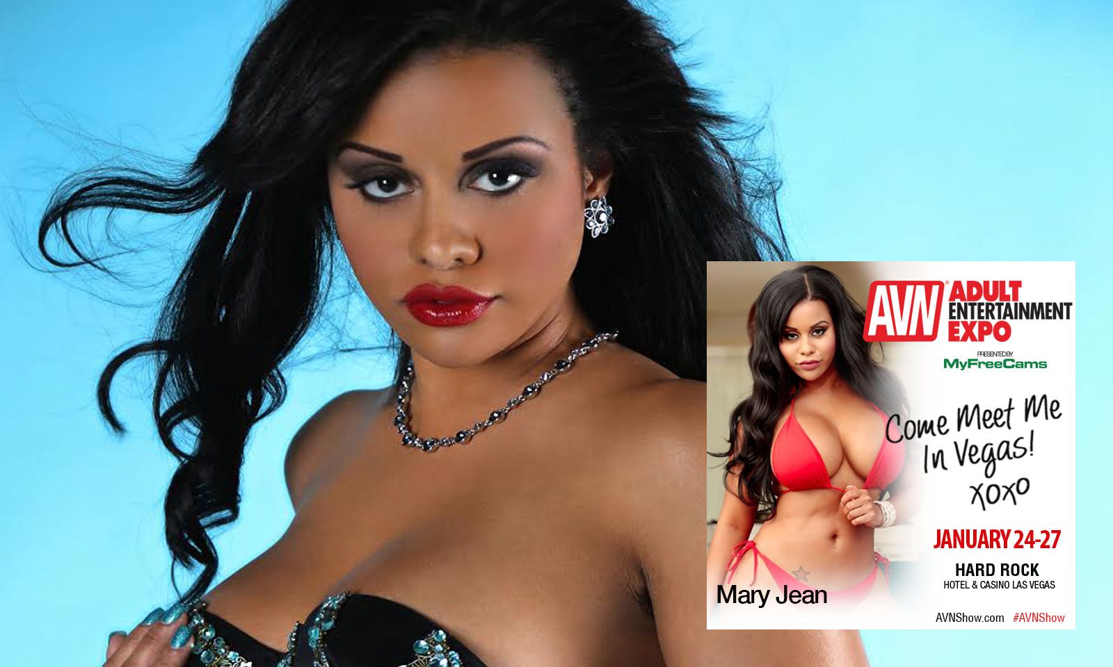AVN Nominee Maryjean Heads to Las Vegas for the AE Expo