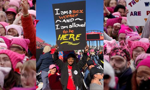 Sex Worker Kelli Provocateur Was Out & Proud In LV Women's March