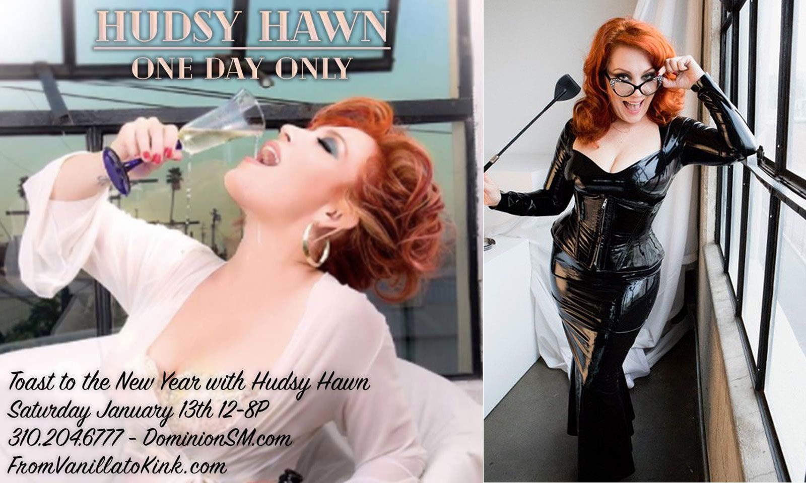 Hudsy Hawn Will Guest-Dominate At LA's The Dominion