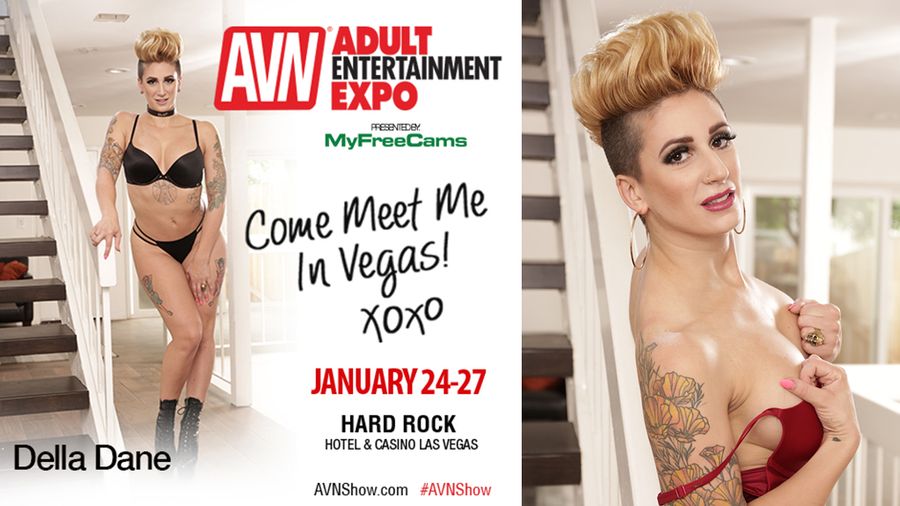 Newcomer Della Dane Set for Very First AEE and AVN Awards