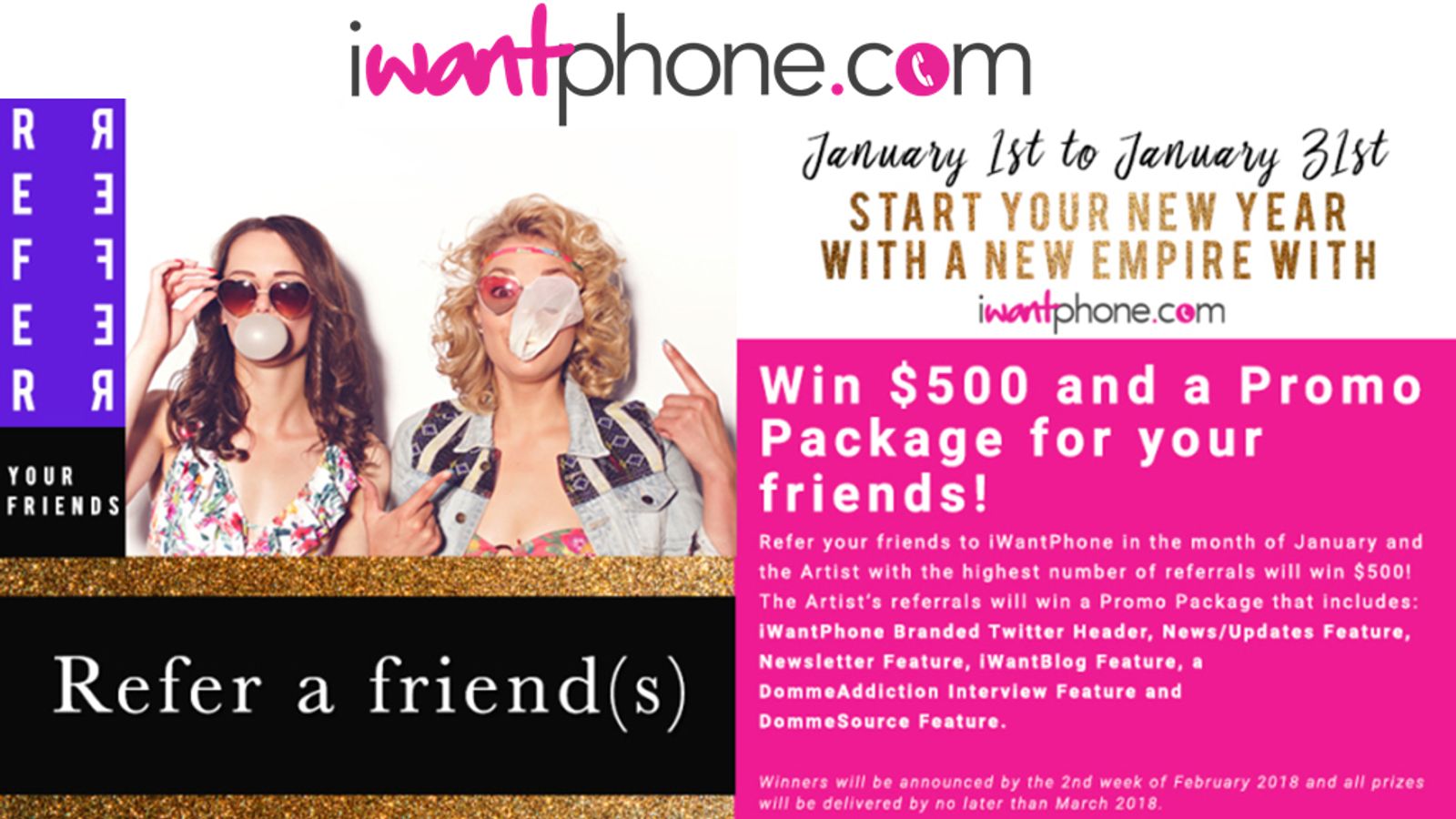 iWantPhone’s January Contest Closes In One Week