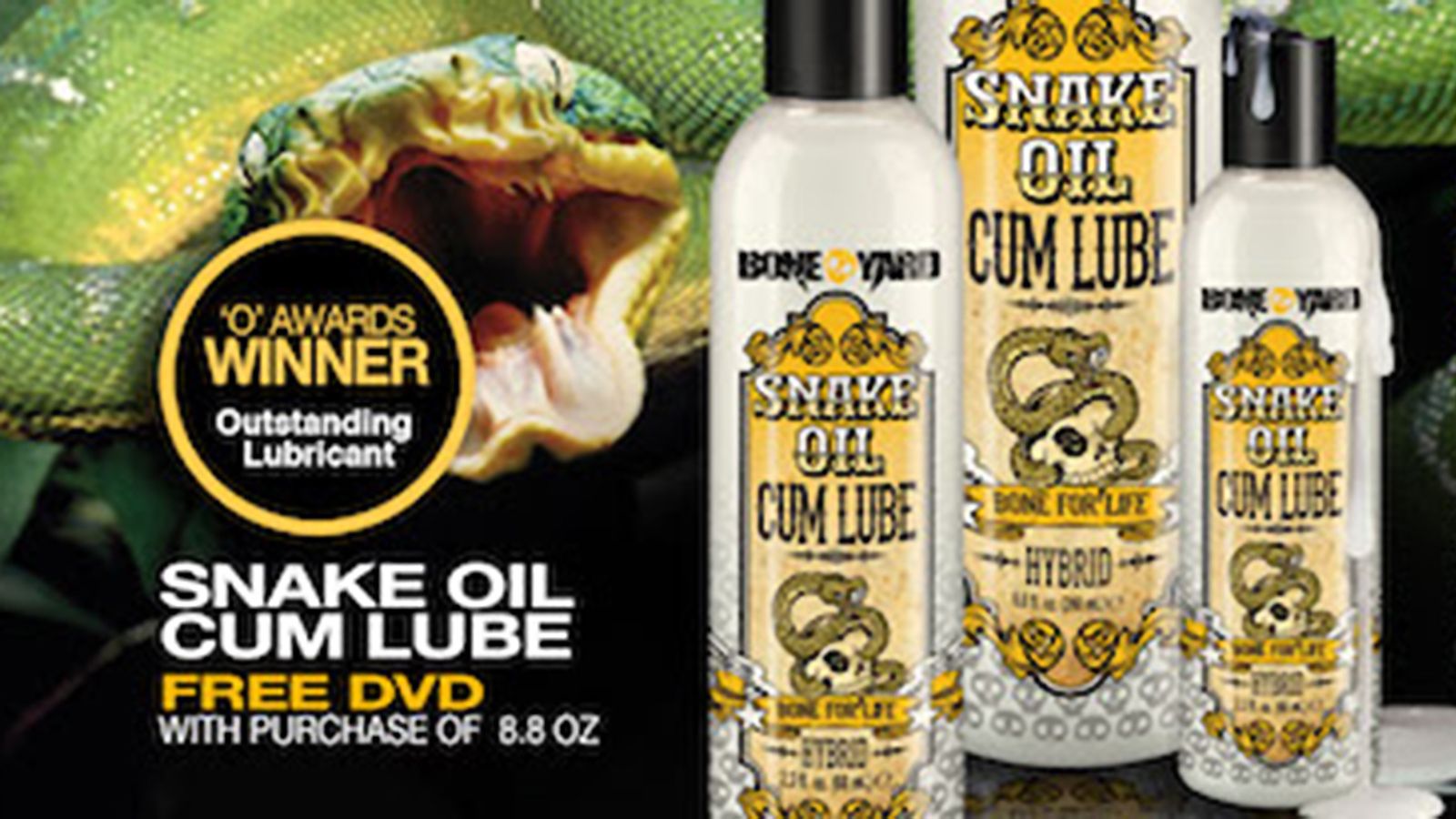 Boneyard Snake Oil Wins Outstanding Lubricant At 2018 “O” Awards