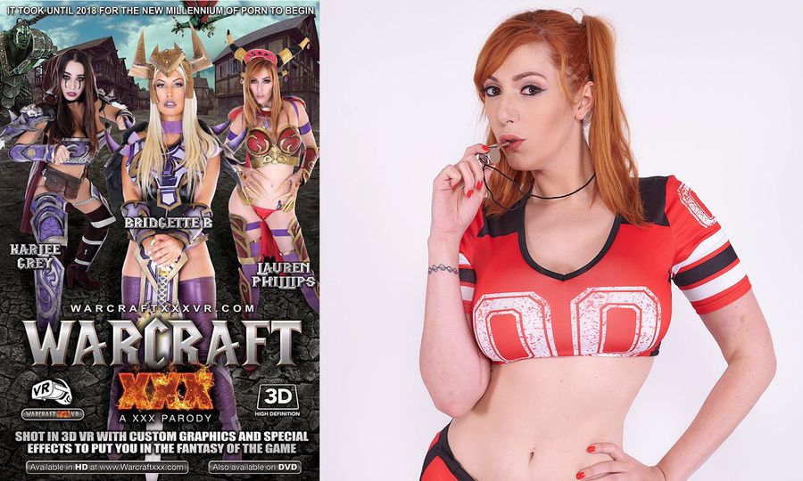 See Lauren Phillips In 3D VR In ‘Warcraft: A XXX Parody’