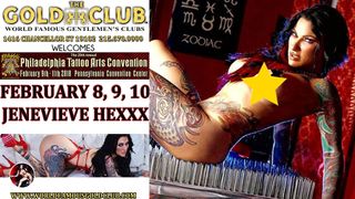 Tatted Jenevieve Hexxx To Feature At Philly's Gold Club This Week