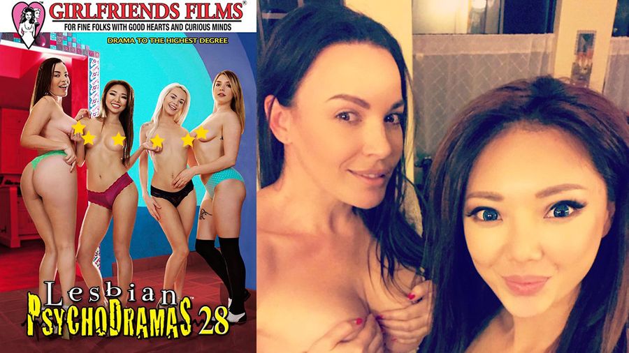 Dana DeArmond Gets 2 Scenes In New ‘Lesbian PsychoDramas 28’