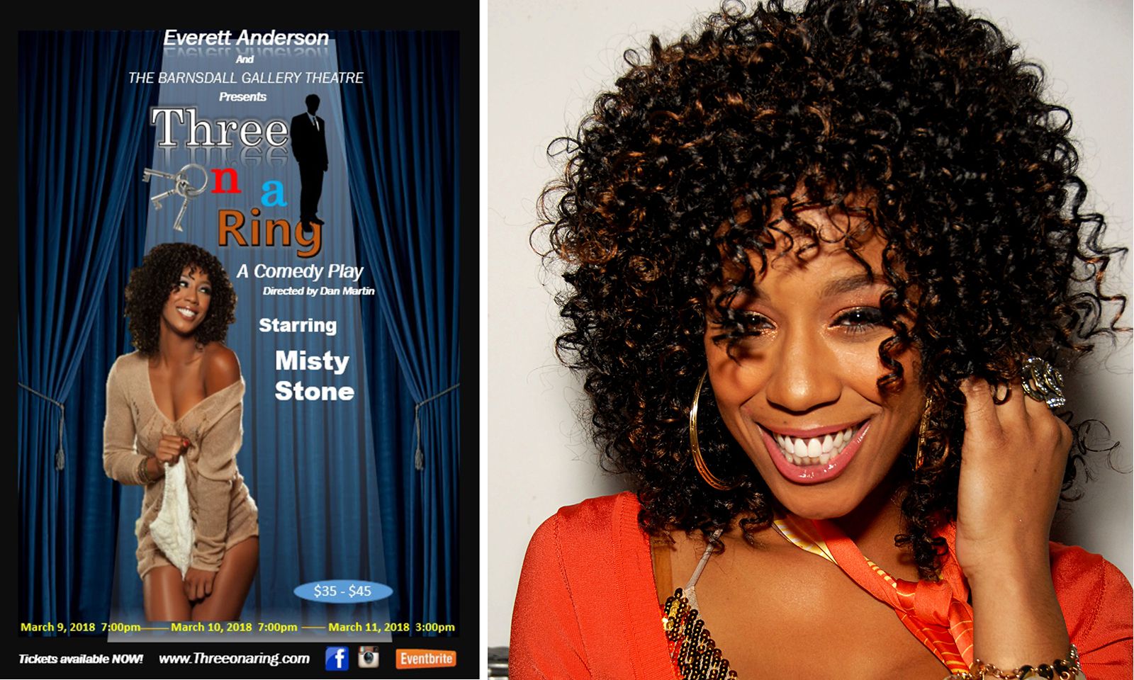 Misty Stone Costarring in New Mainstream Play