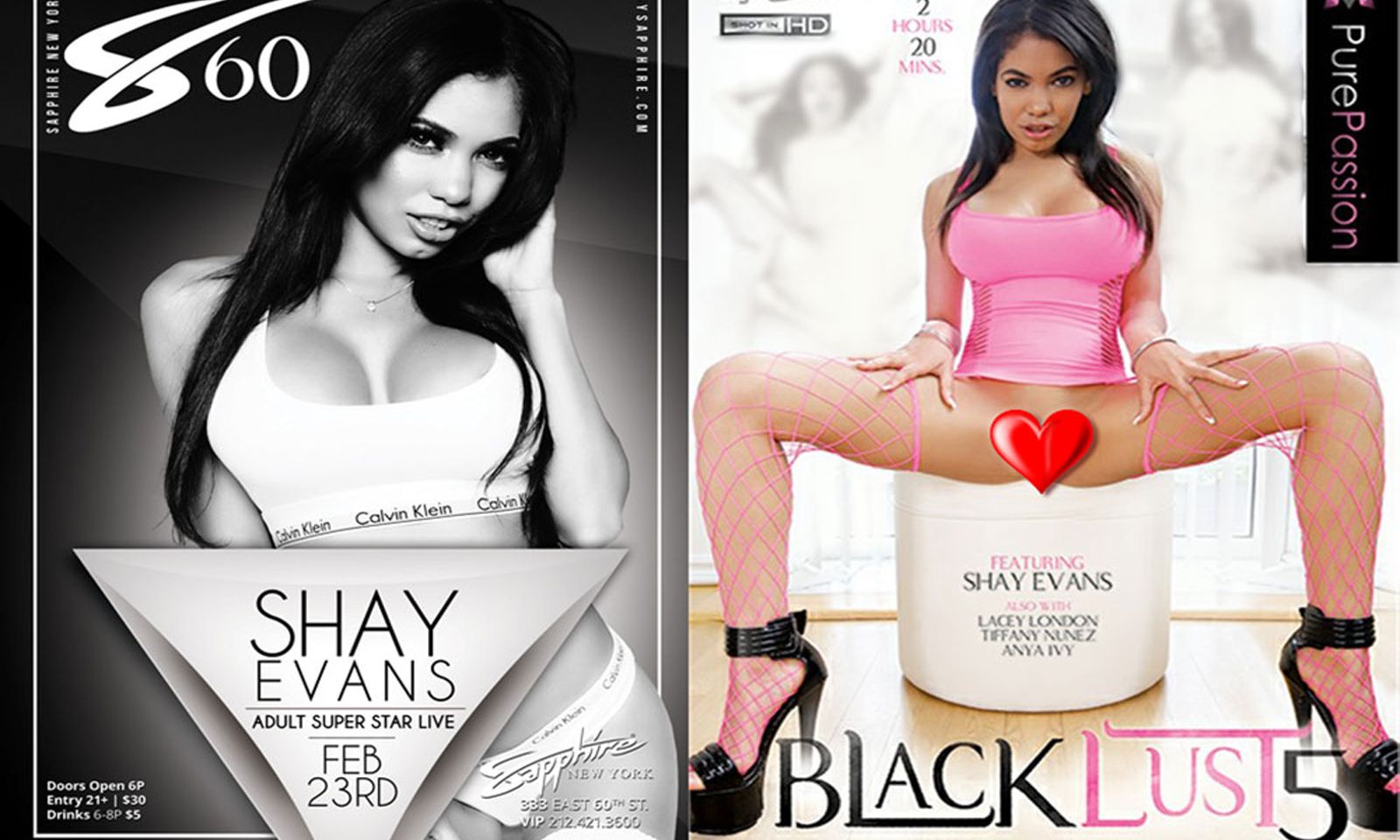 Shay Evans is Stunning on New ‘Black Lust 5’ Box Cover