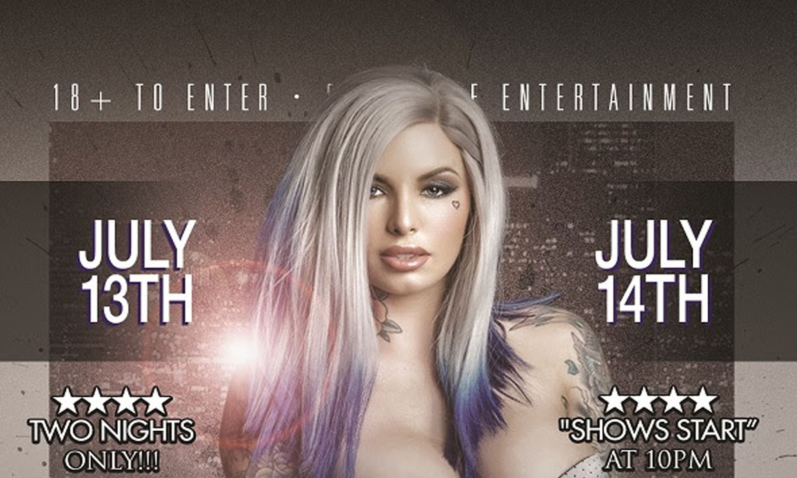 Christy Mack Headlines at Déjà vu Showgirls San Diego