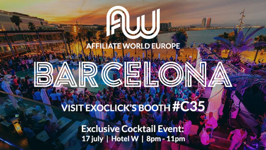 ExoClick Exhibits at Affiliate World Europe, Hosts Party