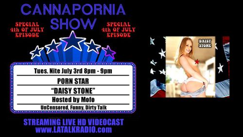 Tonight's CannaPornia Show Features Adult Star Daisy Stone