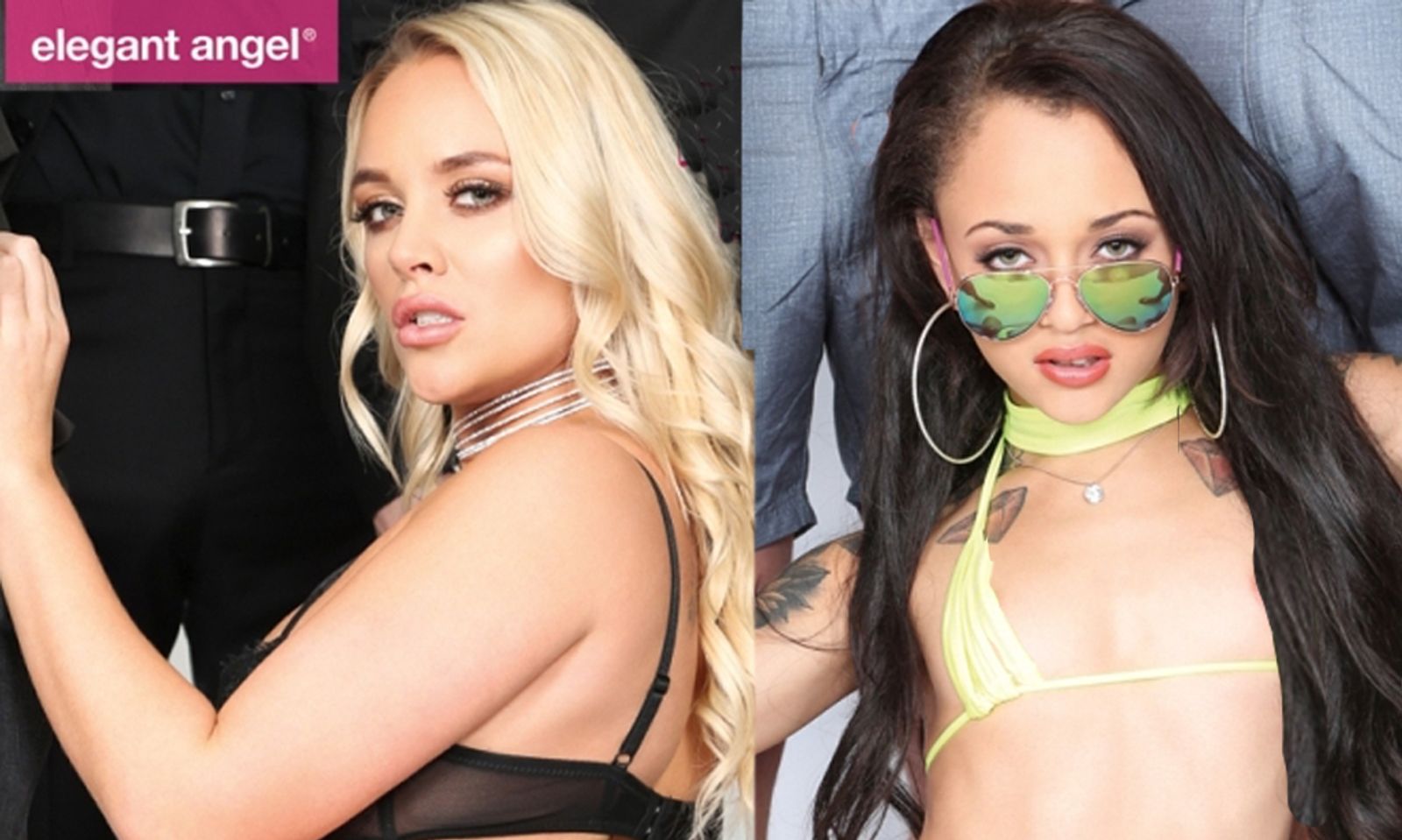 Alexis Monroe, Holly Hendrix 'Gangbanged' for Elegant Angel