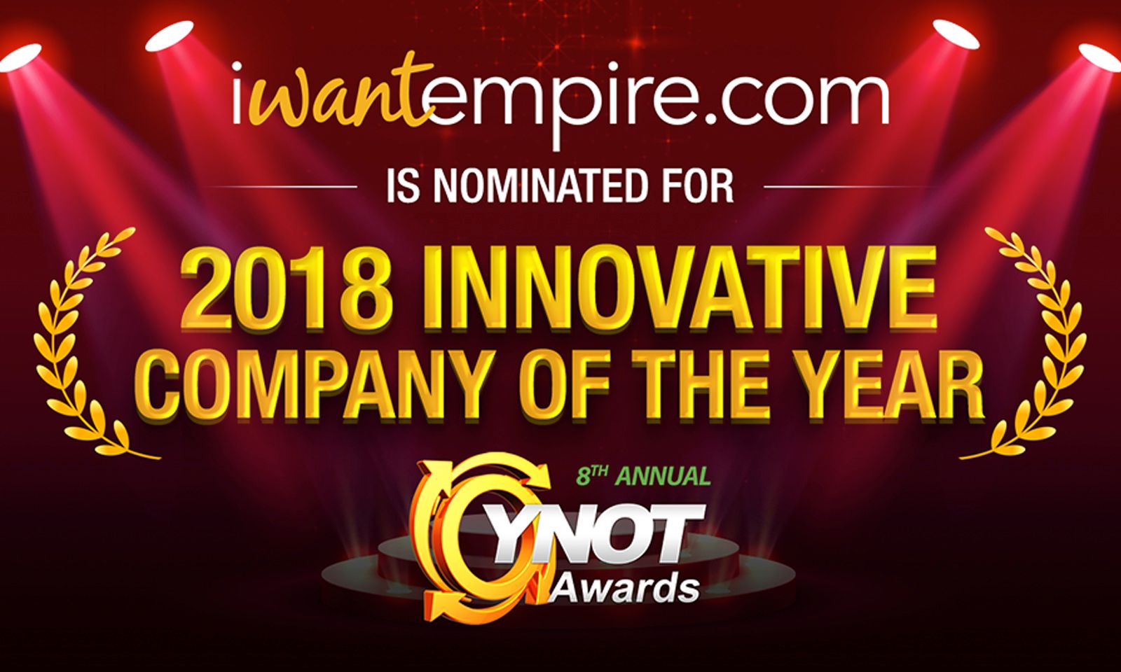 iWantEmpire Earns 2018 YNOT Awards Noms