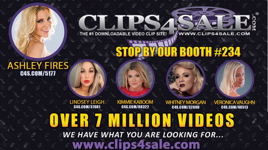 The Only Clips Company At Exxxotica This Weekend Is Clips4Sale