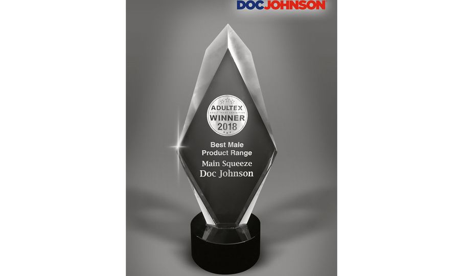 Doc Johnson’s Main Squeeze Range Wins 2018 AdultEx Award