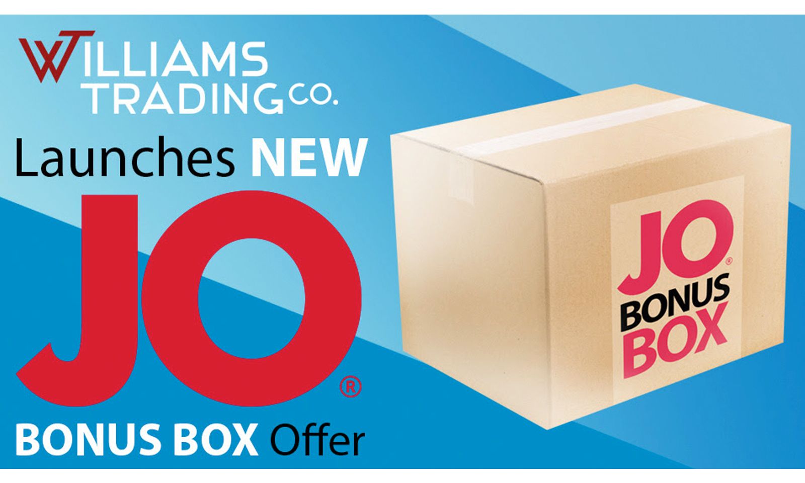 System JO Bonus Box Offer Available From Williams Trading