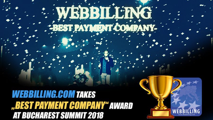 Webbilling Honored at Bucharest Summit 2018