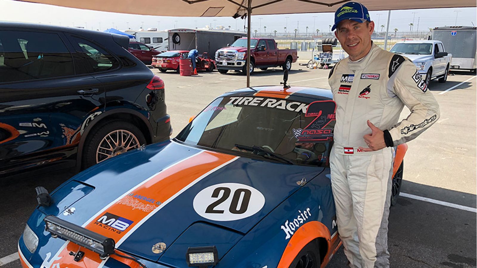 Mick Blue Takes 2nd Place in Major Car Race Roval Roundup