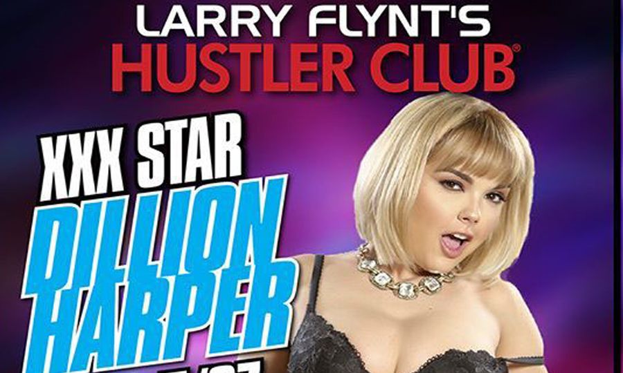 Dillion Harper Heads to Sin City to Headline at Hustler Club