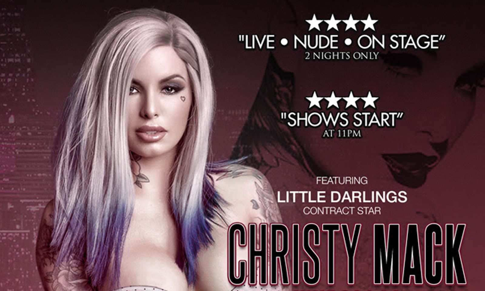 Christy Mack Set to Perform at Little Darlings Gentleman's Club