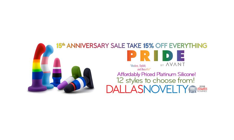 Celebrate Pride With Discounts at DallasNovelty.com
