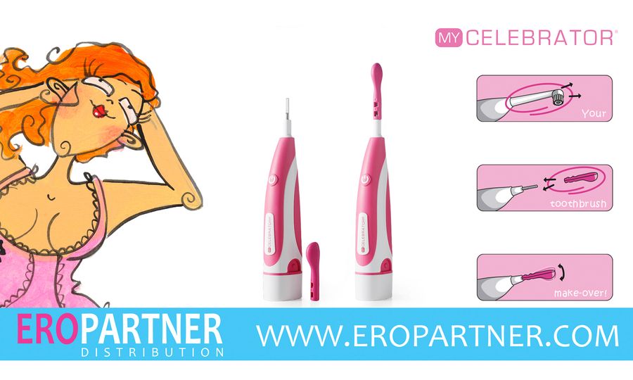 Improved Celebrator Toothbrush Vibrator Available At Eropartner