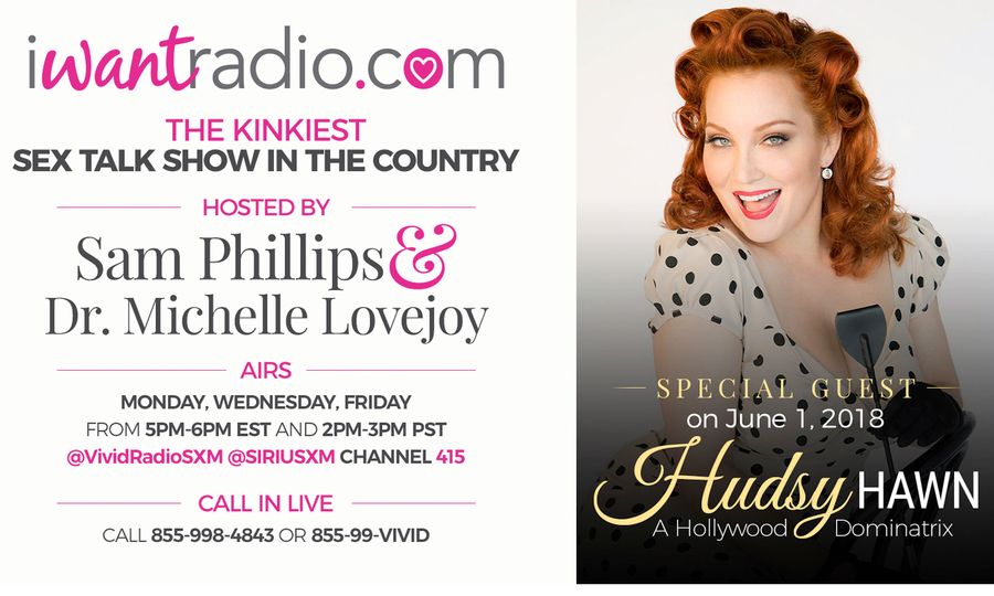 Dominatrix Hudsy Hawn Appearing on iWantRadio