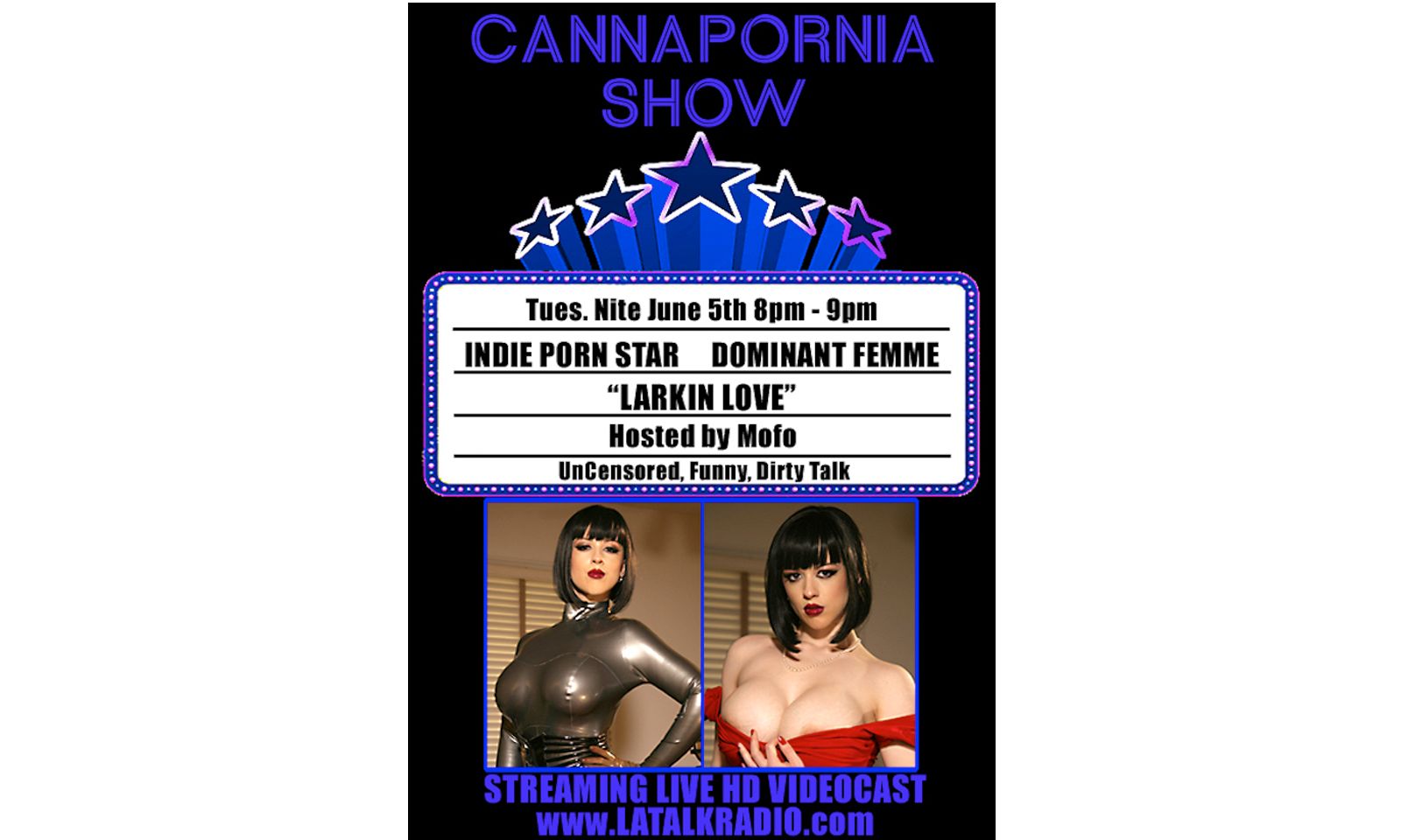 Larkin Love Appearing On Today’s CannaPornia Show