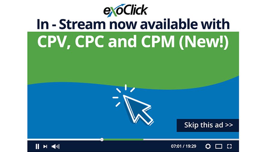 ExoClick Introduces CPM For Its Popular In-Stream Video Ad Format