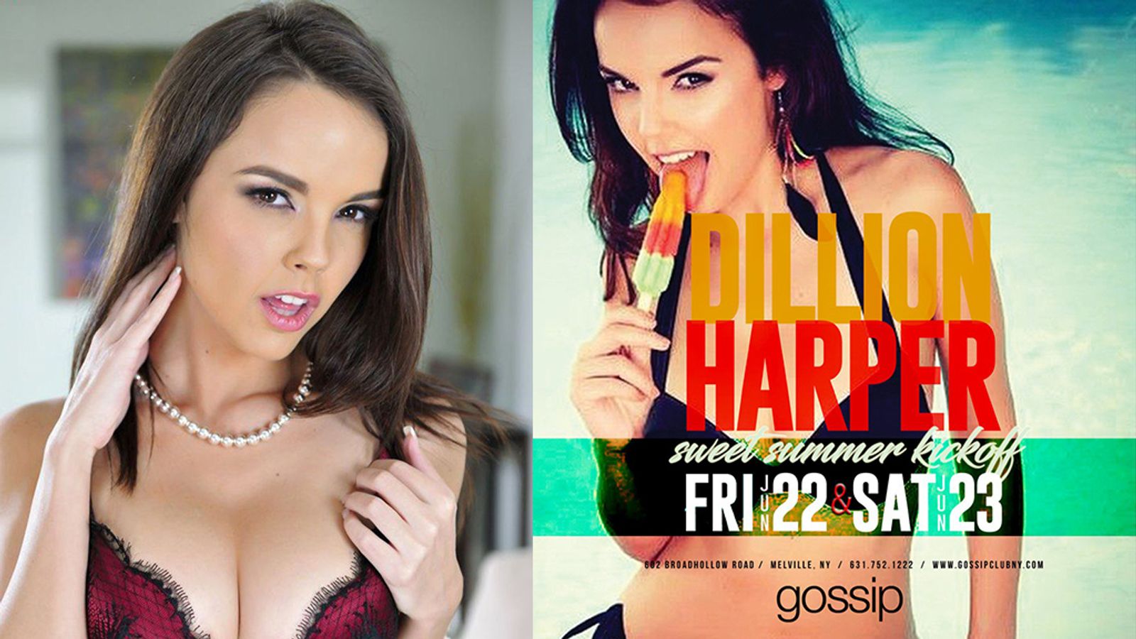 Dillion Harper To Dance The Night Away At NY's Gossip Club