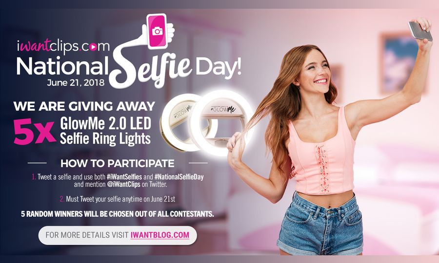 It's National Selfie Day, And iWantClips Has A Contest For It