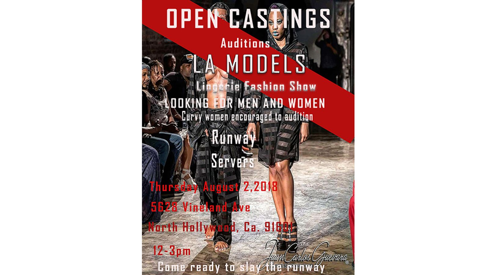All Adults Welcome At Nyomi Banks Casting Call