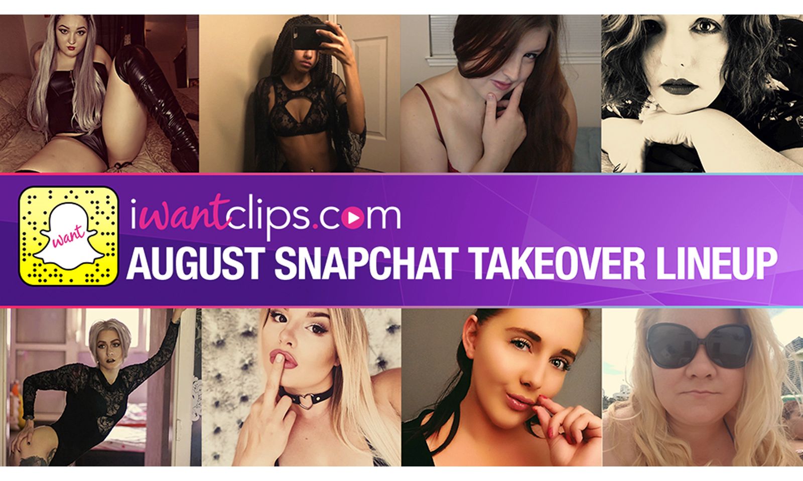 iWantClips’ Artists Ready To Take Over Snapchat in August